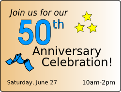 50th Anniversary